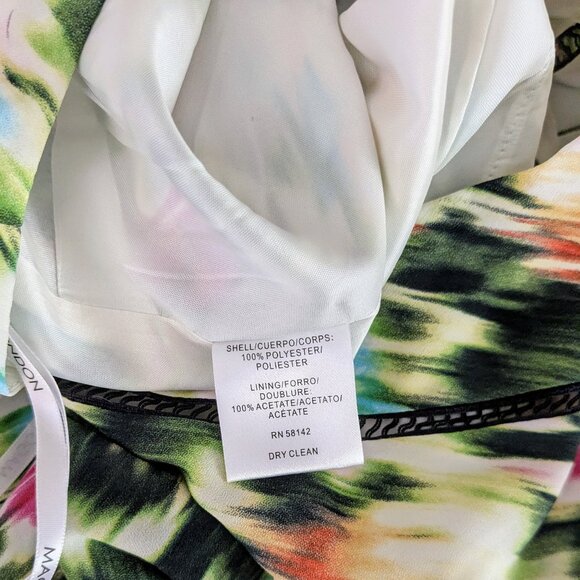 MAGGY LONDON Women's Sleeveless Jumpsuit Size 6 Multi Color Print NWOT - Picture 8 of 8